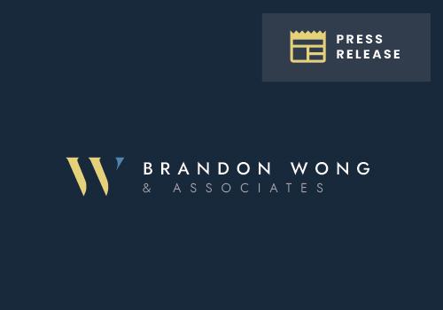 Brandon Wong New Site Press Release